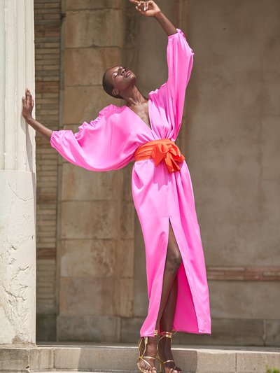 Cynthia Rowley Dolman Sleeve Dance Dress - Pink product