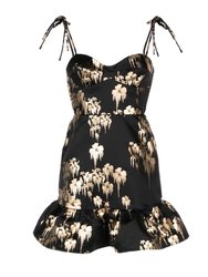 Dripping in Gold Dress - Gold Foil