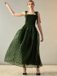 Evergreen Organza Dress