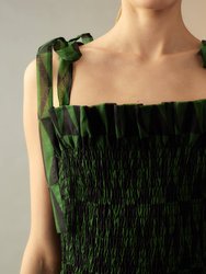 Evergreen Organza Dress