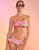 Flirt Ruffle Bikini Top - Pink