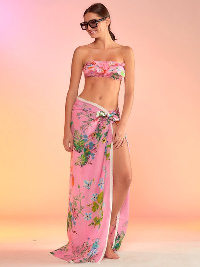 Cynthia Rowley Flirt Ruffle Bikini Top - Pink product