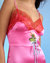Iris Silk Slip Dress - Pink