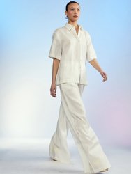 Isola Linen Pants - White