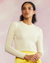 Kendal Cropped Sweater - Cream