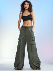 Kim Cargo Pant - Dark Green