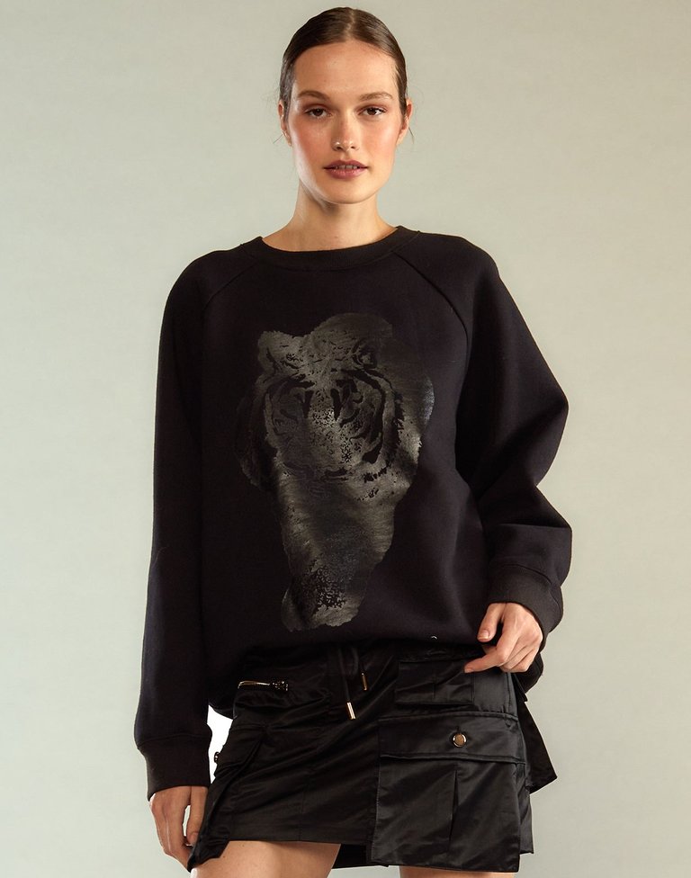 Lioness Crewneck - Sweatshirt - Black