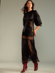 Lure Lace Dress - Black