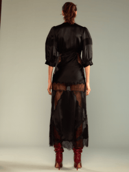 Lure Lace Dress - Black