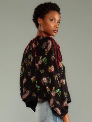 Midnight Garden Blouse