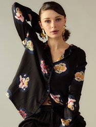 Moonlit Petal Blouse