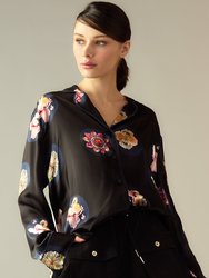 Moonlit Petal Blouse