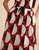 Mosaic Skirt - Red Geo