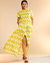 Mosaic Skirt - Yellow Chevron