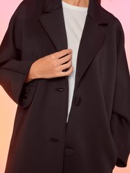 Neoprene Bonded Coat - Black