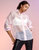 Organza Button Down Shirt - Light Pink