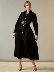 Perennial Shirt Dress - Black