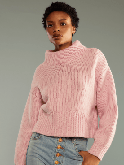 Cynthia Rowley Plush Wool Sweater - Pink product