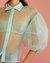 Sheer Bliss Blouse - Mint