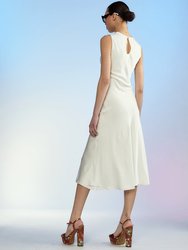 The Silk Dress - White