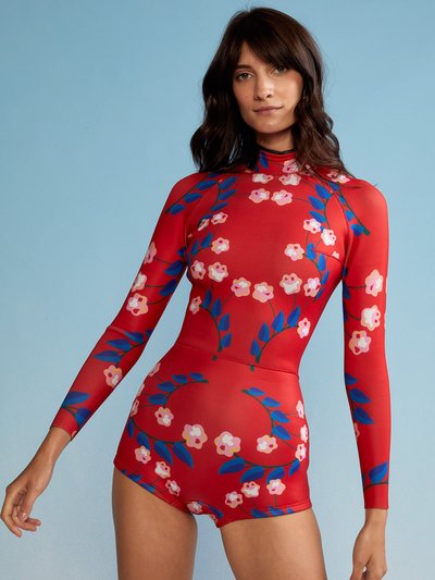 Cynthia Rowley Vine Floral Wetsuit product
