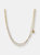 Mixed Pearl Layered Necklace - Gold