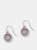 Rose Gold Mini Target Earrings - Rose Gold