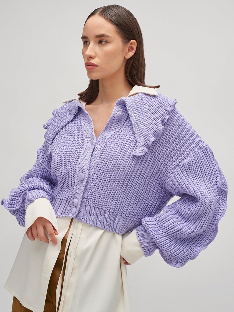 Angie Cardigan - Lavender