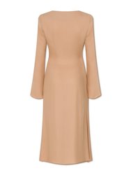 Georgia Midi Dress - Champagne