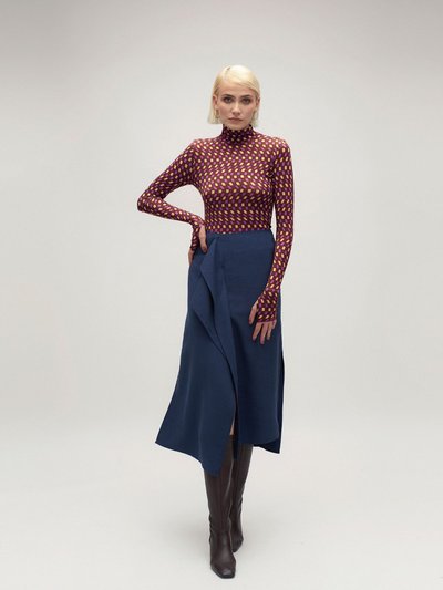 DAIGE Janice Midi Skirt - Navy product
