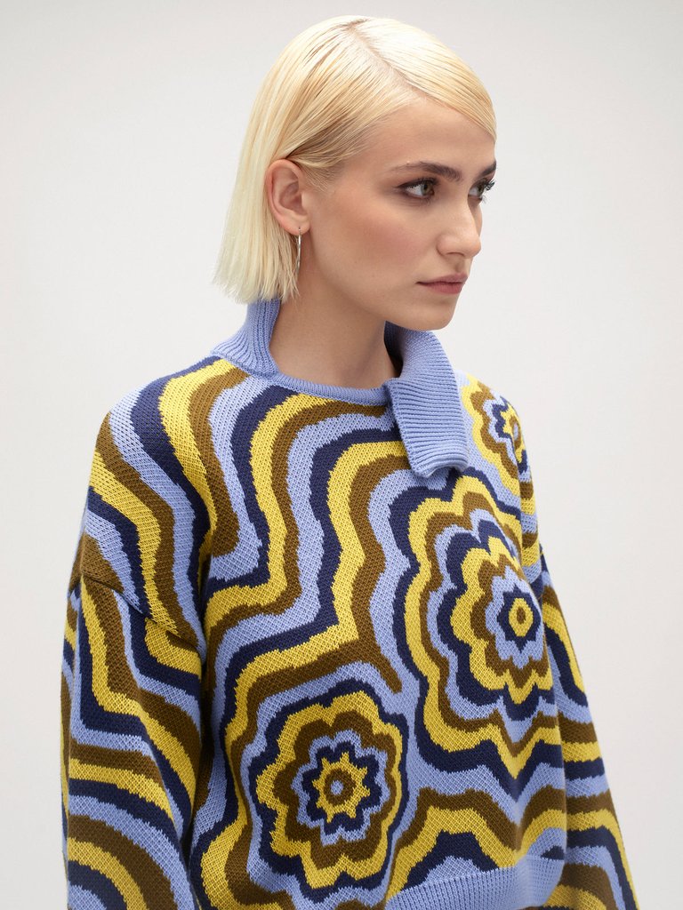 JOJO Knit Sweater - Multi Colour
