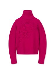 Mía Knit Sweater - Fuchsia