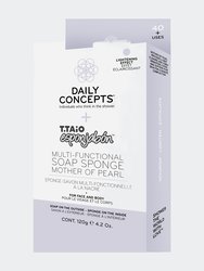 Esponjabon Multi-Functional Soap Sponge Mother Of Pearl