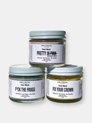 Holy Trinity Skin Healing Mask Bundle