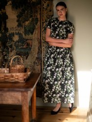 Emilia Dress - Moody Floral Print