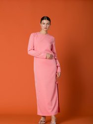 Violeta - Long Sleeved Dress - Pink