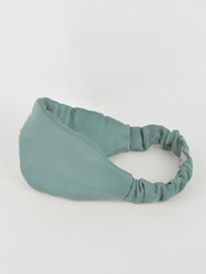 Washed Silk Eye Mask in Ether