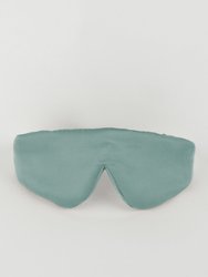Washed Silk Eye Mask in Ether