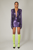 Zoe Mini Dress - Purple