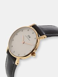 Daniel Wellington Women's Classy Sheffield 0901DW Gold Leather Japanese Quartz Fashion Watch