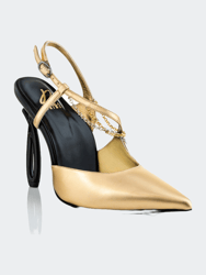 Be Yourself Pump Heel - Gold