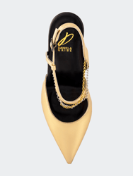 Be Yourself Pump Heel - Gold