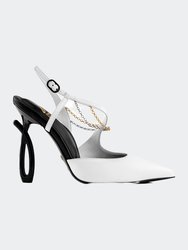 Be Yourself Pump Heel - White - White