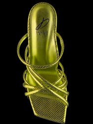 Entwine Sandal - Lime Green