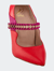 Love Yourself Pump Sandal - Red