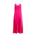 Lace-Trim Maxi Slip Dress - Acid Pink