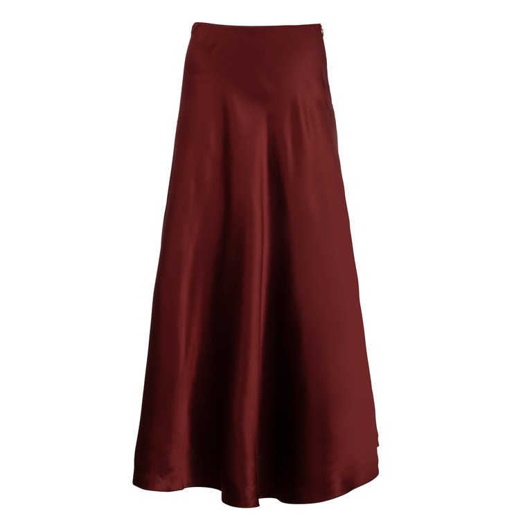 Maxi Bias Skirt - Copper