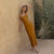 New Bronze Mossy Maxi Slip Dress