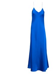 New Cobalt Mossy Maxi Slip Dress - Cobalt