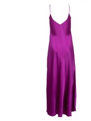 New Fuchsia Mossy Maxi Slip Dress